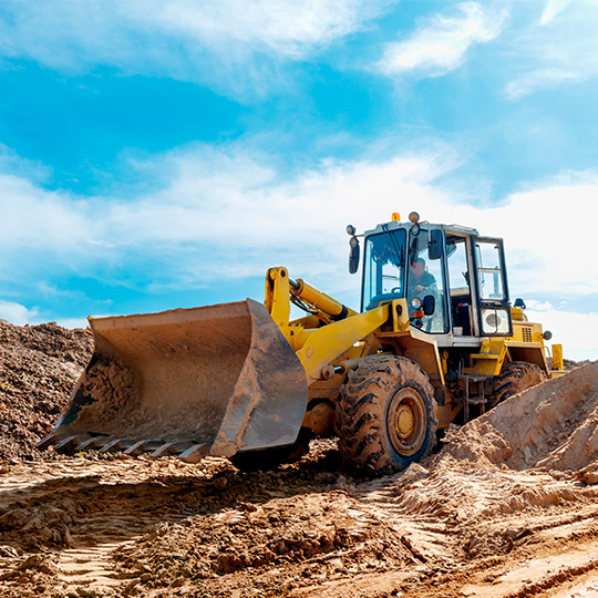 tractor for excavation services