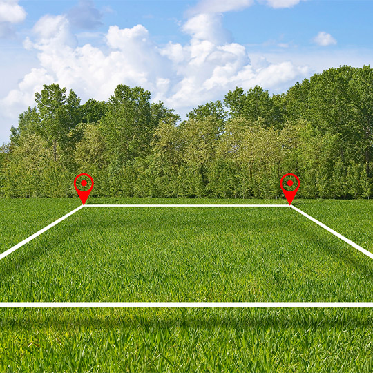 a field ready to build. Custom construction in Texas
